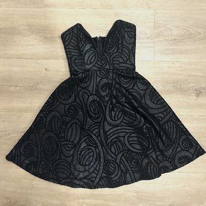 Black Strapless Dress